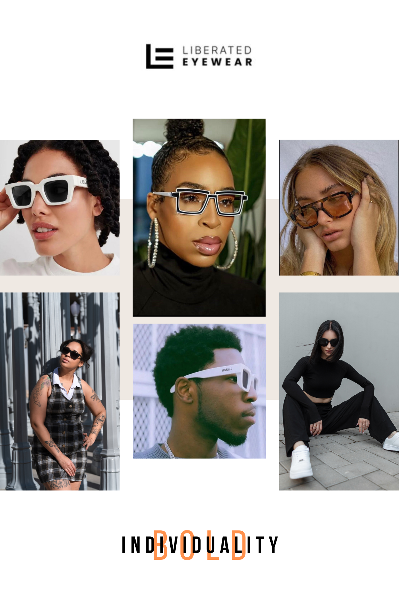 1 brand of unique designer eyewear. Liberated Eyewear, Inc.