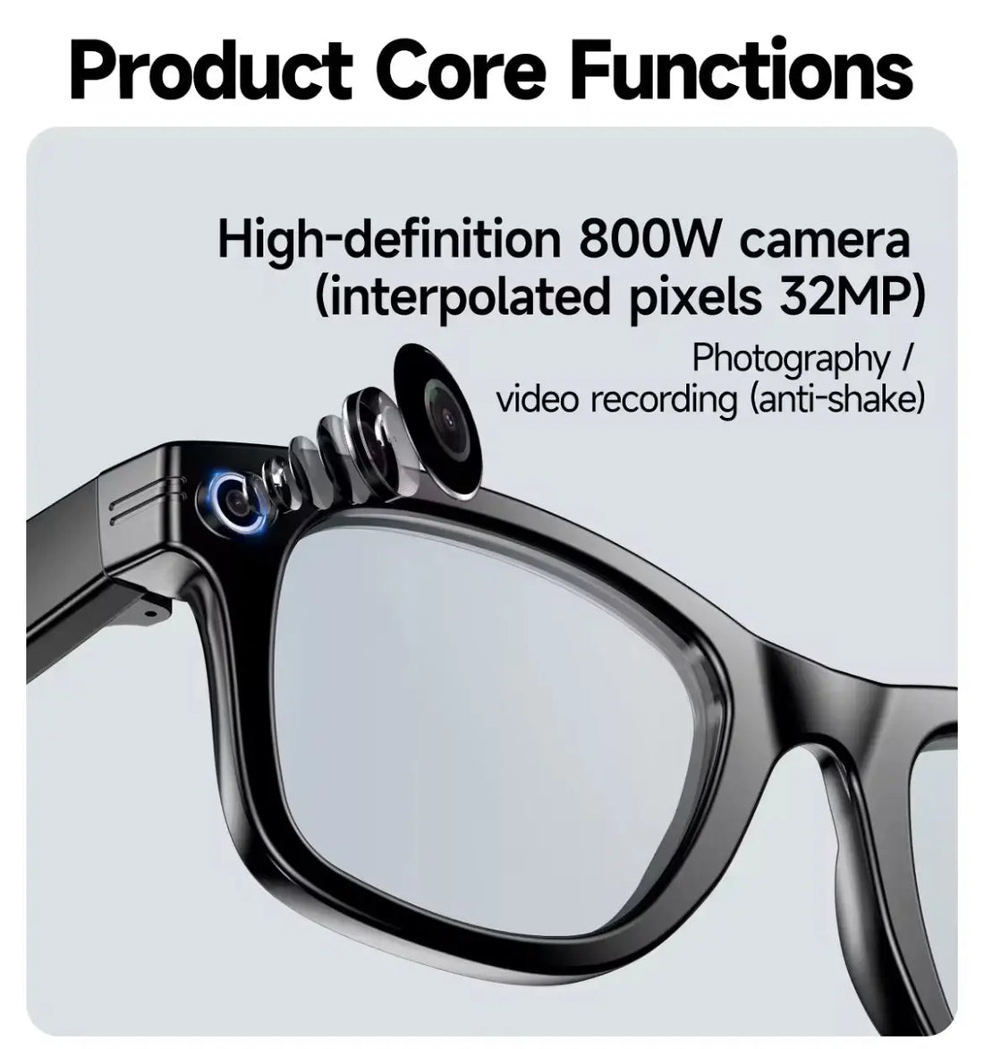 Cyan Smart Glasses GS Model  -Limited Edition Liberated Eyewear, Inc.