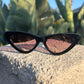 Fancy- Liberated Eyewear, Inc. vintage acetate cat eye sunglasses