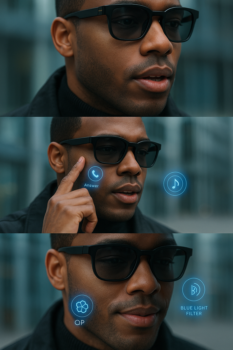 Cyan AI Smart Glasses- Gen 1 | Liberated Eyewear, Inc.