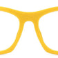 Street Artist - Liberated Eyewear, Inc. designer square acetate bold yellow eyeglasses progressive and single vision glasses