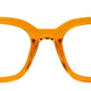 Underline - Liberated Eyewear, Inc. designer orange eyeglasses. The best acetate eyeglasses for women 